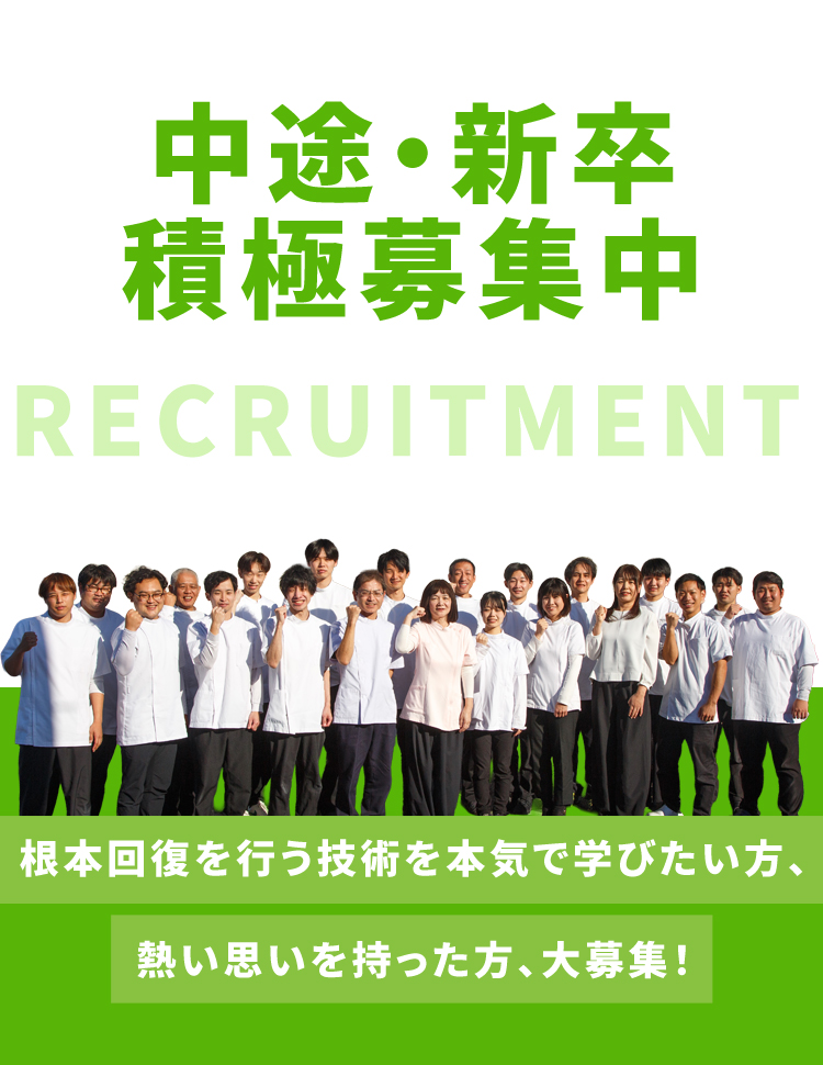 中途・新卒積極募集